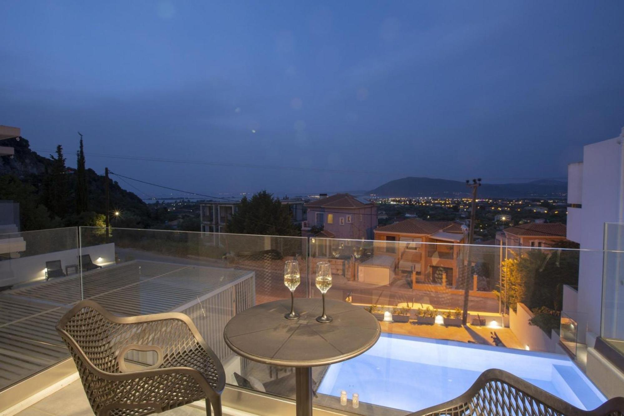 Aloft Luxury Villas Lefkada - Heated Pool Apolpaina Exterior photo