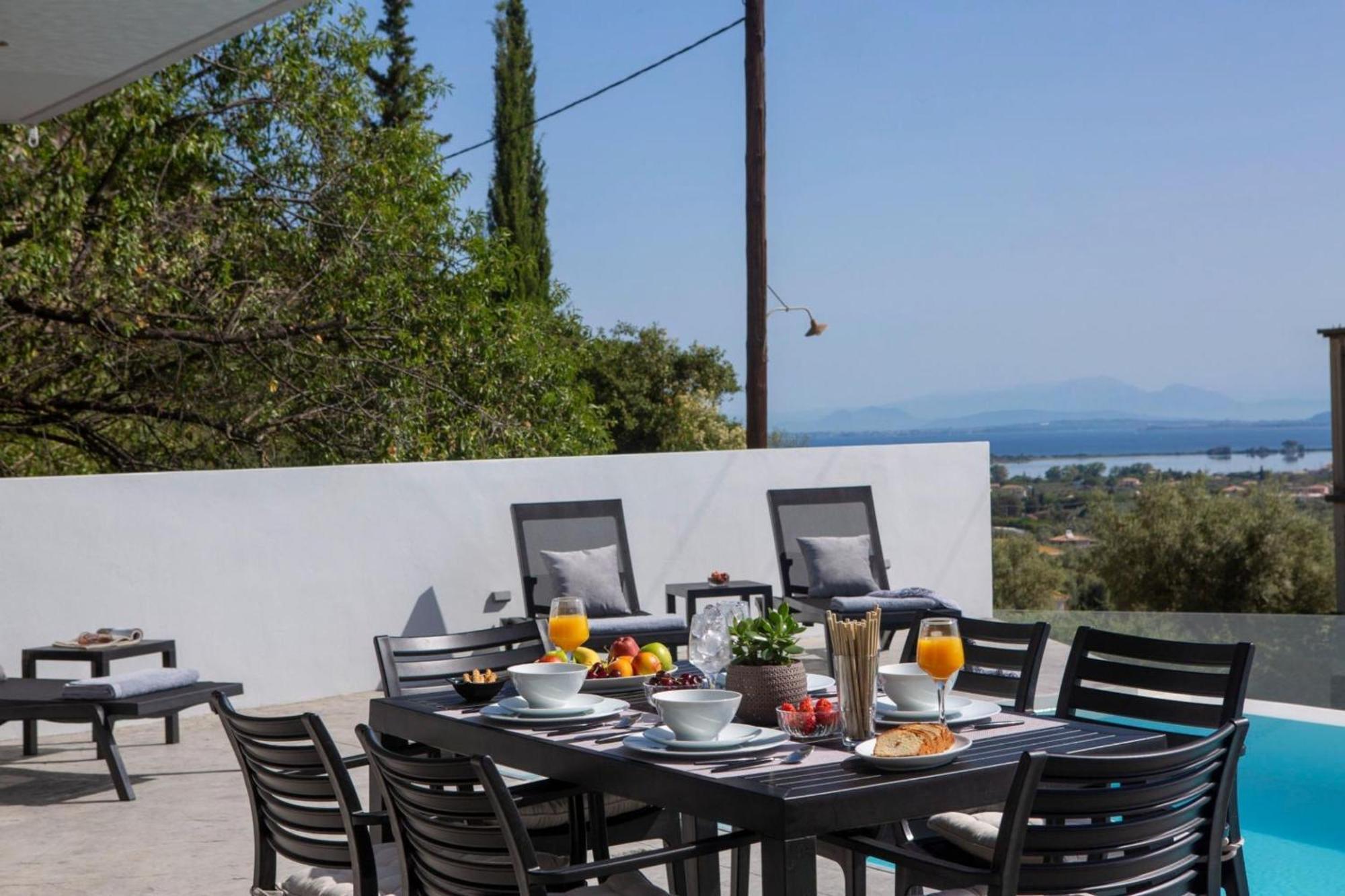 Aloft Luxury Villas Lefkada - Heated Pool Apolpaina Exterior photo